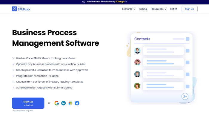 Business Process Management Tool-BPMApp