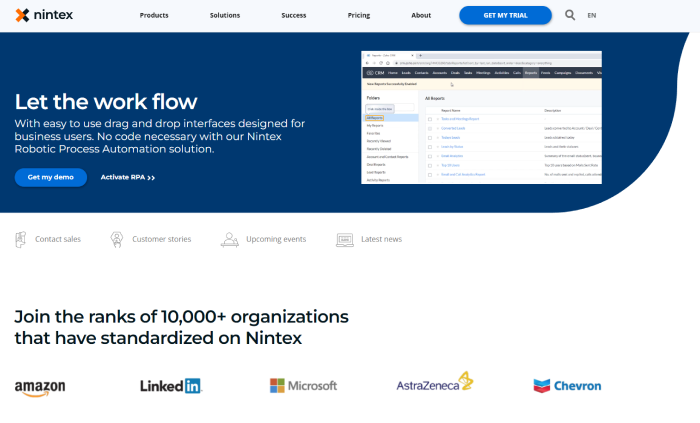 Business Process Mapping Tool-Nintex