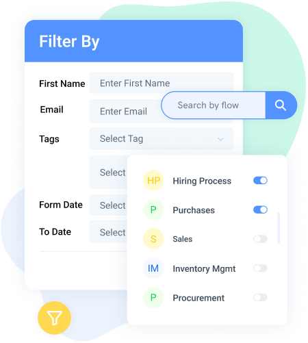 filter form responses