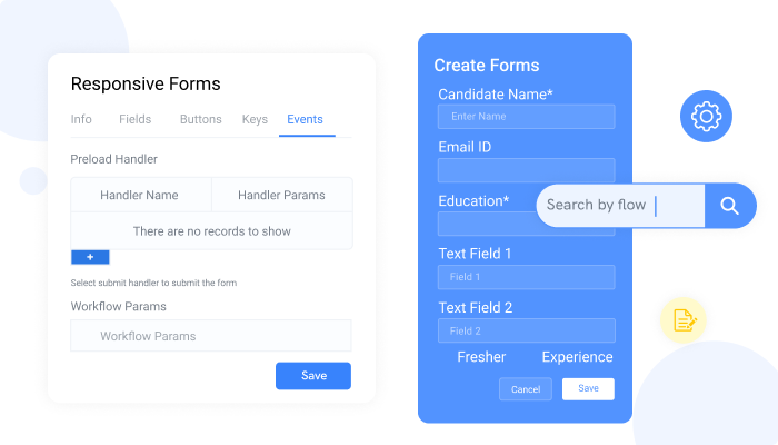 Pre-Designed Forms